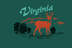 Virginia - Vintage Matchbook - Whitetail Deer