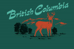 British Columbia - Vintage Matchbook - Whitetail Deer