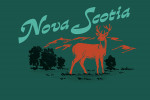 Nova Scotia - Vintage Matchbook - Whitetail Deer