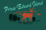 Prince Edward Island - Vintage Matchbook - Whitetail Deer