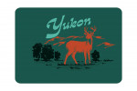Yukon - Vintage Matchbook - Whitetail Deer - Contour