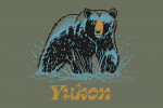 Yukon - Distressed Ink - Black Bear