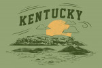 Kentucky - Artist's Sketchbook - Rolling Hills