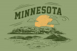 Minnesota - Artist's Sketchbook - Rolling Hills