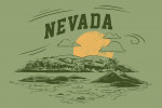 Nevada - Artist's Sketchbook - Rolling Hills