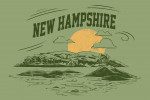 New Hampshire - Artist's Sketchbook - Rolling Hills