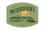 Missouri - Artist's Sketchbook - Rolling Hills - Contour