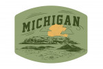 Michigan - Artist's Sketchbook - Rolling Hills - Contour