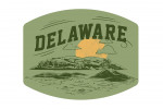 Delaware - Artist's Sketchbook - Rolling Hills - Contour
