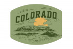 Colorado - Artist's Sketchbook - Rolling Hills - Contour