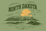 North Dakota - Artist's Sketchbook - Rolling Hills