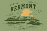 Vermont - Artist's Sketchbook - Rolling Hills