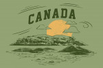 Canada - Artist's Sketchbook - Rolling Hills