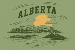 Alberta - Artist's Sketchbook - Rolling Hills