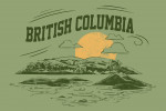 British Columbia - Artist's Sketchbook - Rolling Hills