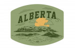 Alberta - Artist's Sketchbook - Rolling Hills - Contour