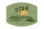 Utah - Artist's Sketchbook - Rolling Hills - Contour