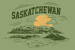 Saskatchewan - Artist's Sketchbook - Rolling Hills