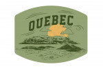 Quebec - Artist's Sketchbook - Rolling Hills - Contour