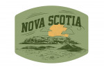 Nova Scotia - Artist's Sketchbook - Rolling Hills - Contour