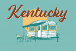 Kentucky - Vintage Matchbook - Vintage Camper