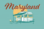 Maryland - Vintage Matchbook - Vintage Camper