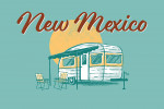 New Mexico - Vintage Matchbook - Vintage Camper