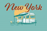 New York - Vintage Matchbook - Vintage Camper