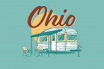 Ohio - Vintage Matchbook - Vintage Camper