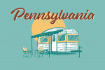 Pennsylvania - Vintage Matchbook - Vintage Camper