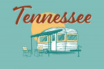 Tennessee - Vintage Matchbook - Vintage Camper
