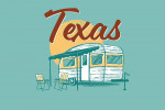 Texas - Vintage Matchbook - Vintage Camper