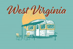 West Virginia - Vintage Matchbook - Vintage Camper
