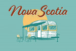 Nova Scotia - Vintage Matchbook - Vintage Camper