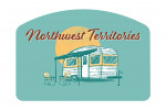 Northwest Territories - Vintage Matchbook - Vintage Camper - Contour