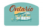 Ontario - Vintage Matchbook - Vintage Camper - Contour