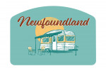 Newfoundland - Vintage Matchbook - Vintage Camper - Contour
