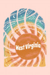 West Virginia - Chalk Art - Sunburst