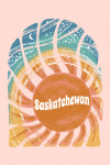 Saskatchewan - Chalk Art - Sunburst