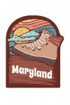 Maryland - Chalk Art - Hiking Outdoors - Contour