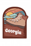 Georgia - Chalk Art - Hiking Outdoors - Contour