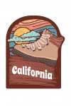 California - Chalk Art - Hiking Outdoors - Contour