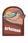 Arkansas - Chalk Art - Hiking Outdoors - Contour