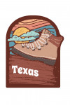 Texas - Chalk Art - Hiking Outdoors - Contour