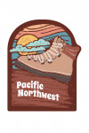 Pacific Northwest - Chalk Art - Hiking Outdoors - Contour