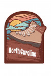 North Carolina - Chalk Art - Hiking Outdoors - Contour
