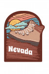 Nevada - Chalk Art - Hiking Outdoors - Contour