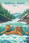 Salmon River, Idaho - Get Outside Series - Seek Adventure - River Rafting - Evergreens