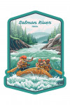 Salmon River, Idaho - Get Outside Series - Seek Adventure - River Rafting - Evergreens - Contour