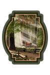 Twain Harte, California - Painterly - Deer and Fawn - Contour